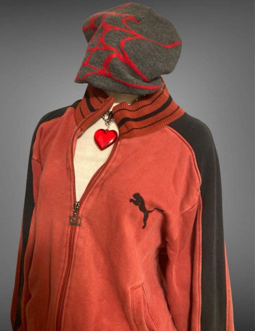 激レア80s綿PUMAトラックジャケットy2kフェアリーグランジ平成ギャルロック