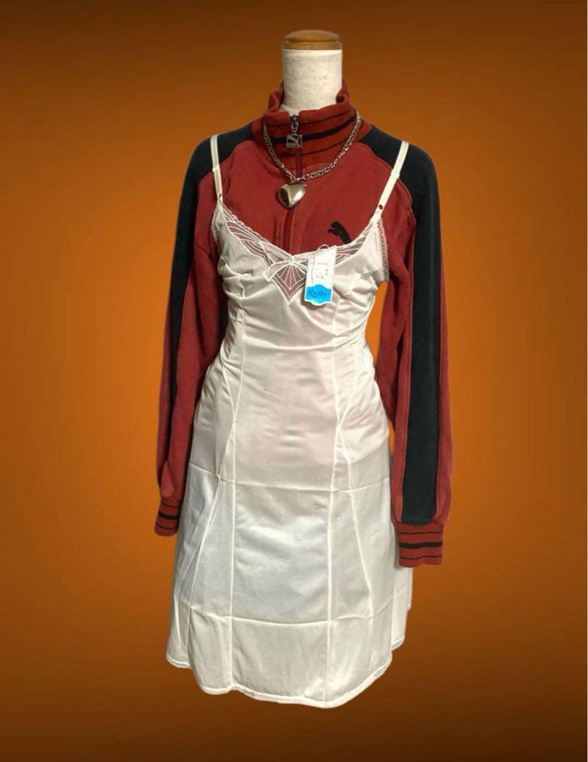 激レア80s綿PUMAトラックジャケットy2kフェアリーグランジ平成ギャルロック