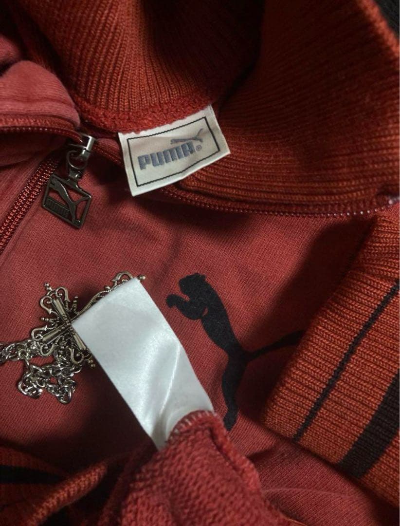 激レア80s綿PUMAトラックジャケットy2kフェアリーグランジ平成ギャルロック