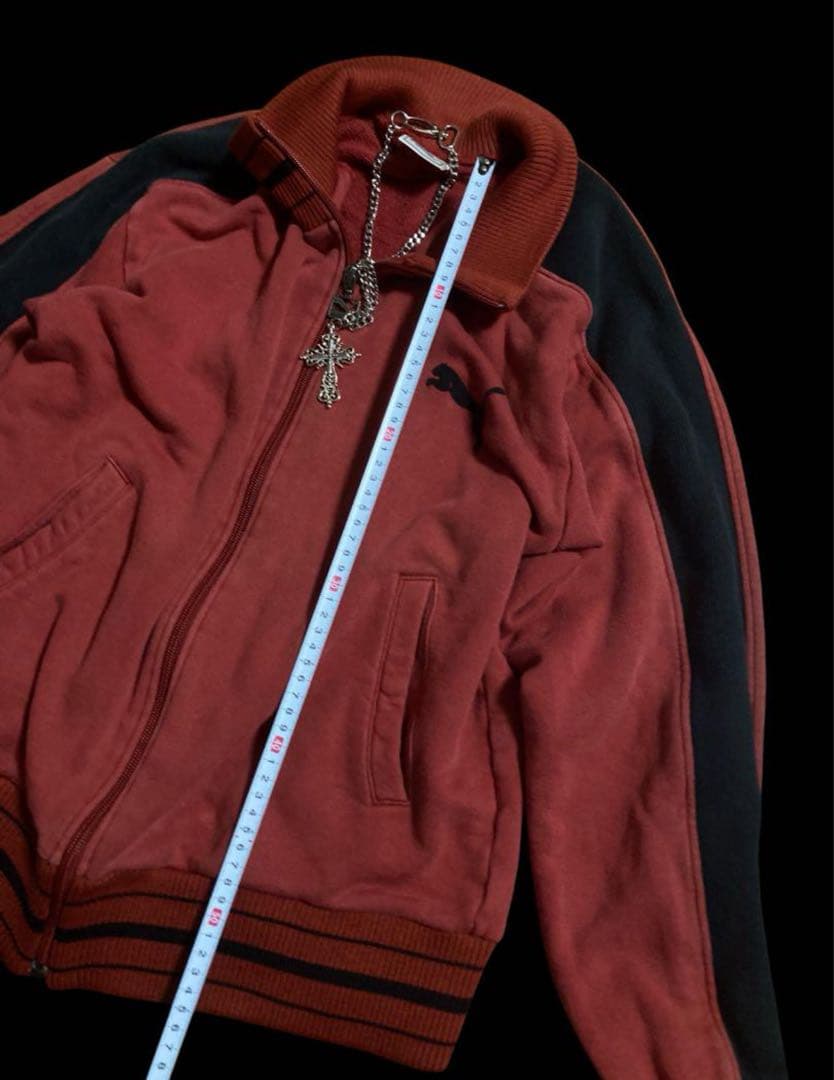 激レア80s綿PUMAトラックジャケットy2kフェアリーグランジ平成ギャルロック