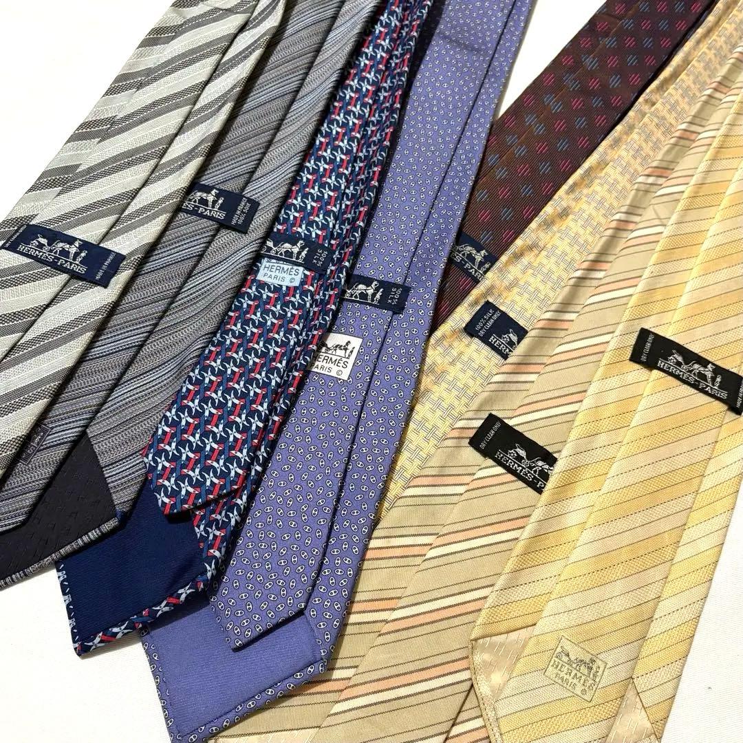 HERMES エルメス ネクタイ 8本セット まとめ売り