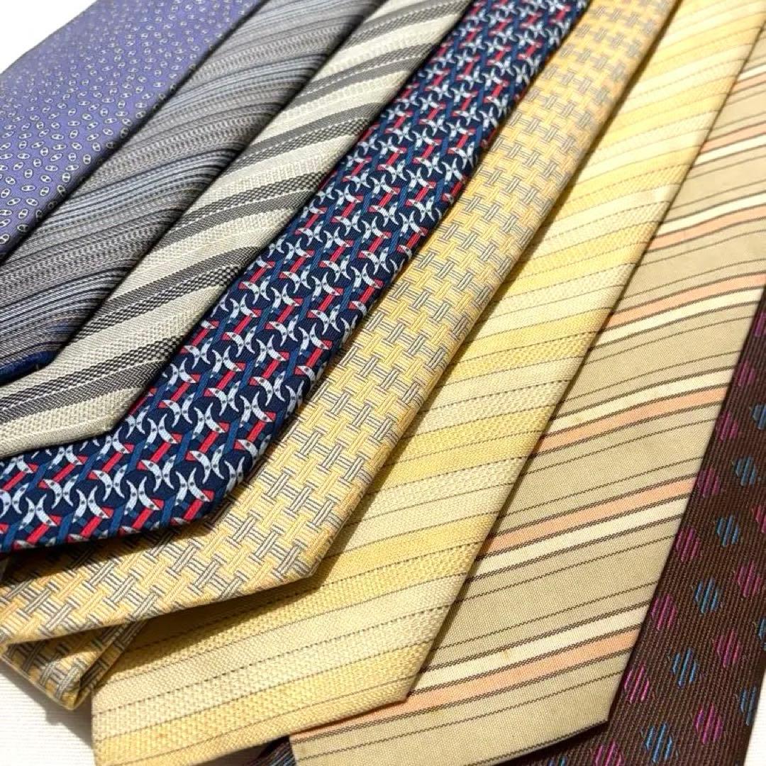 HERMES エルメス ネクタイ 8本セット まとめ売り