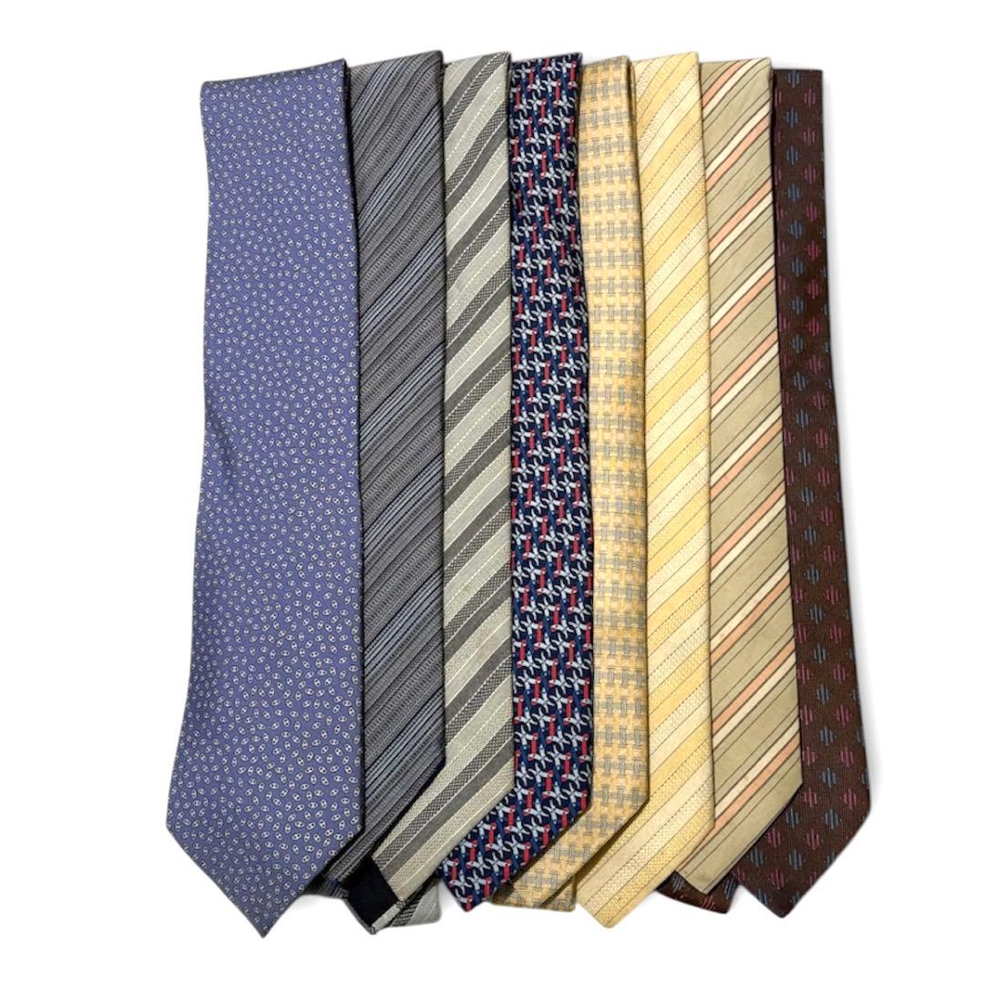 HERMES エルメス ネクタイ 8本セット まとめ売り