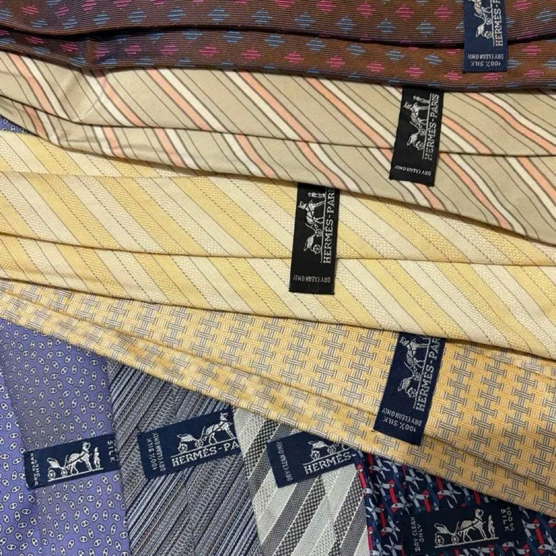 HERMES エルメス ネクタイ 8本セット まとめ売り