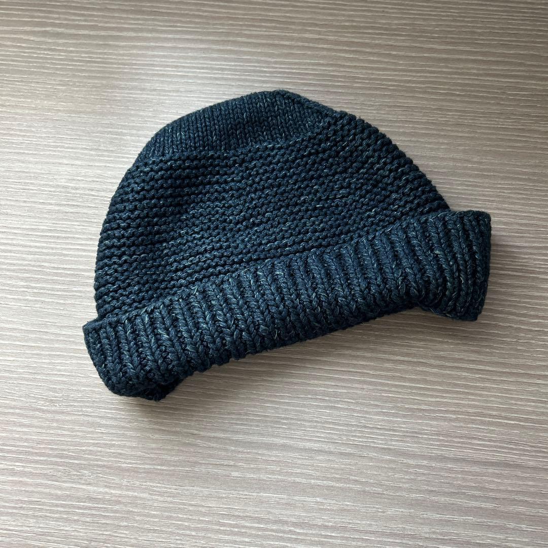 45RPM インディゴ　ニット帽　新品　タグ付き