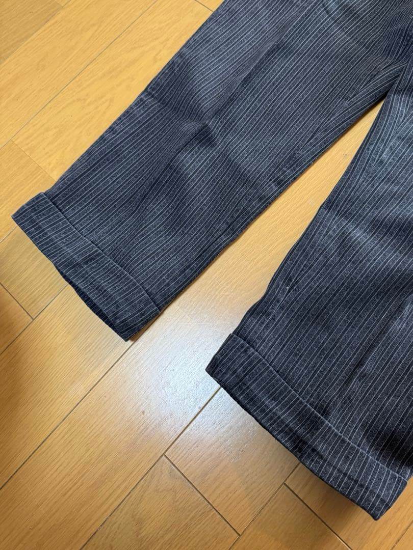 40s 50s フレンチビンテージ ストライプ スラックス