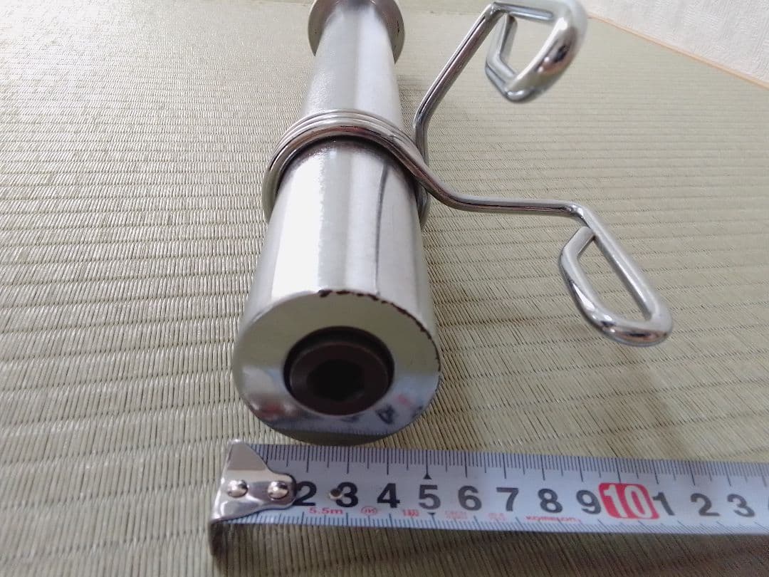 オリンピック バーベルシャフト 220cm ストレートバー 50mm径