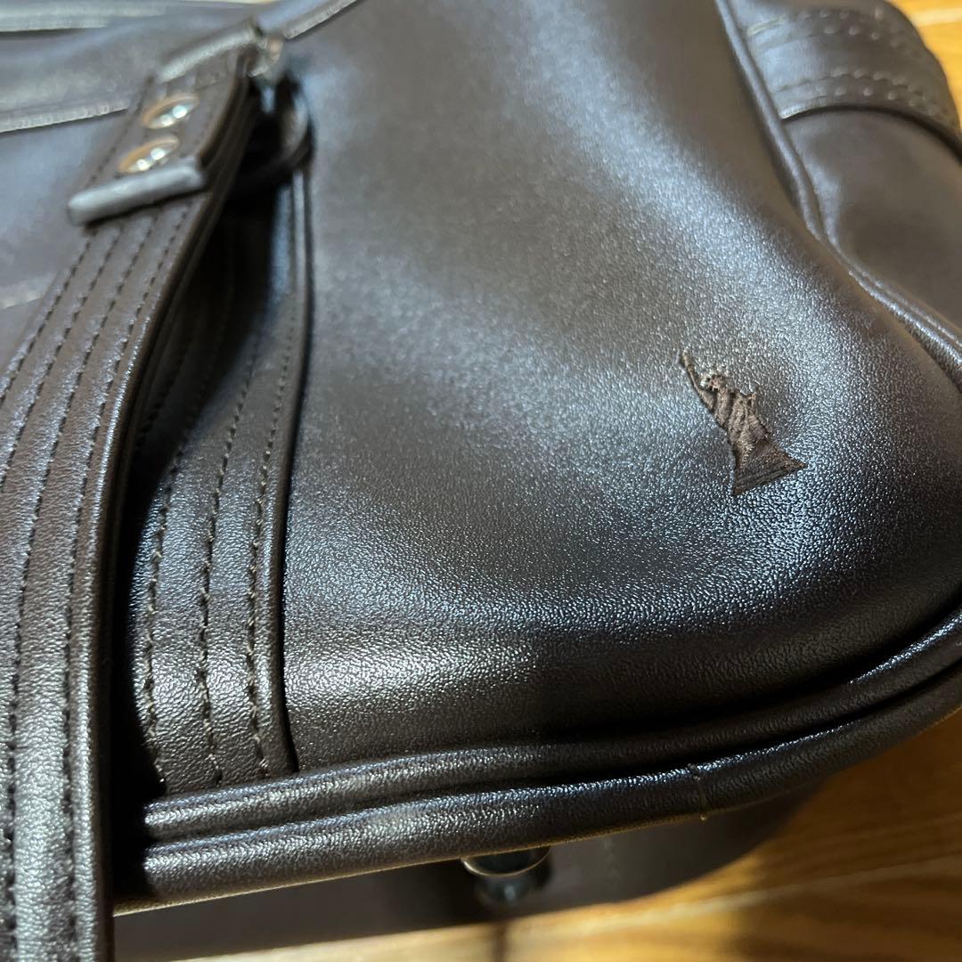 イーストボーイ　スクールバック　スクバ　茶