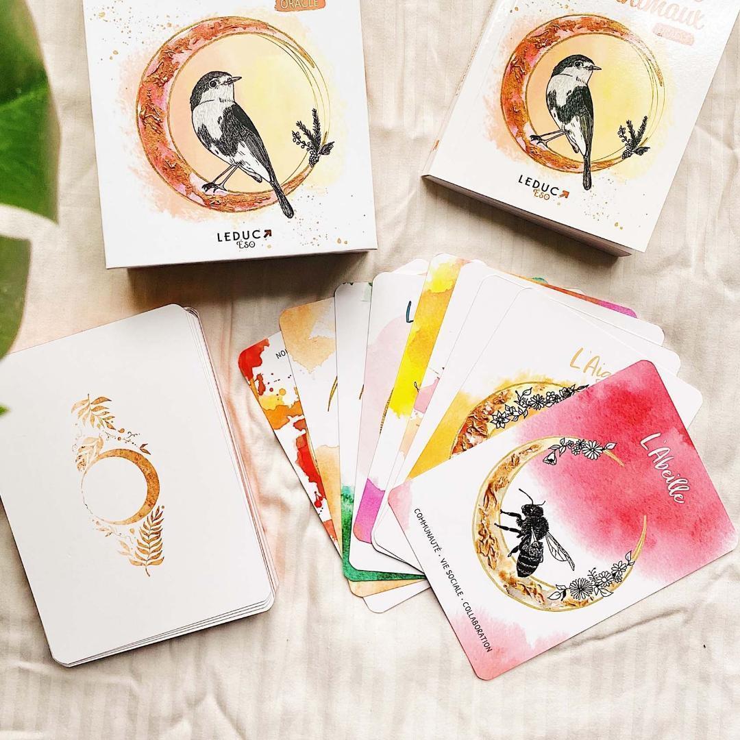 【正規品オラクルカード】優しく美しい動物のアート✨入手困難品✨動物の囁きのデッキ