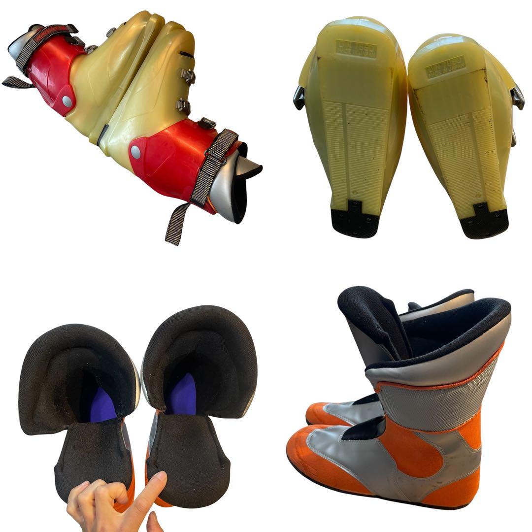 メンズ　FISCHERショートスキー　ファンスキーセット　28-28.5cm