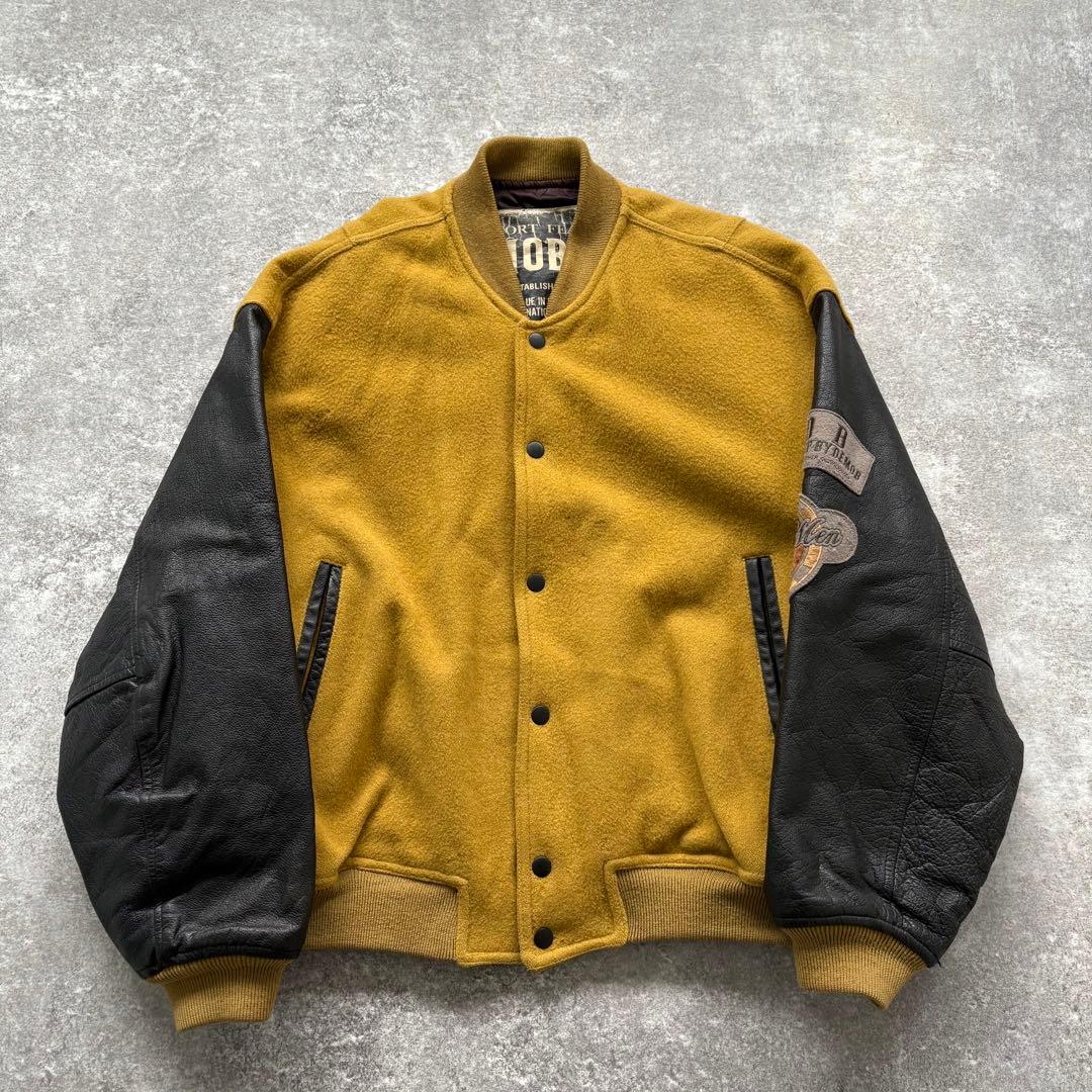 【DEMOBMEN】90s スタジャン バーシティジャケット 刺繍 ヴィンテージ