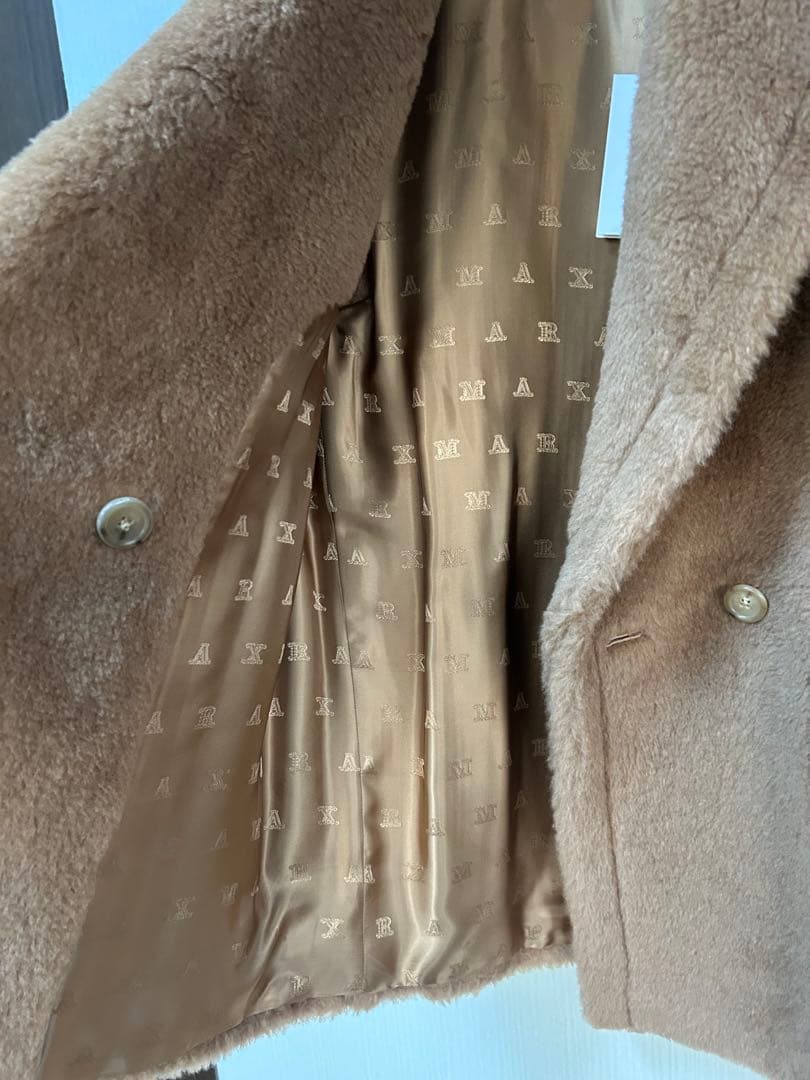 タキマキ着用【MAX MARA】『BREDA1234』CAMELテディジレ　新品