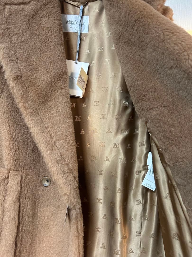 タキマキ着用【MAX MARA】『BREDA1234』CAMELテディジレ　新品