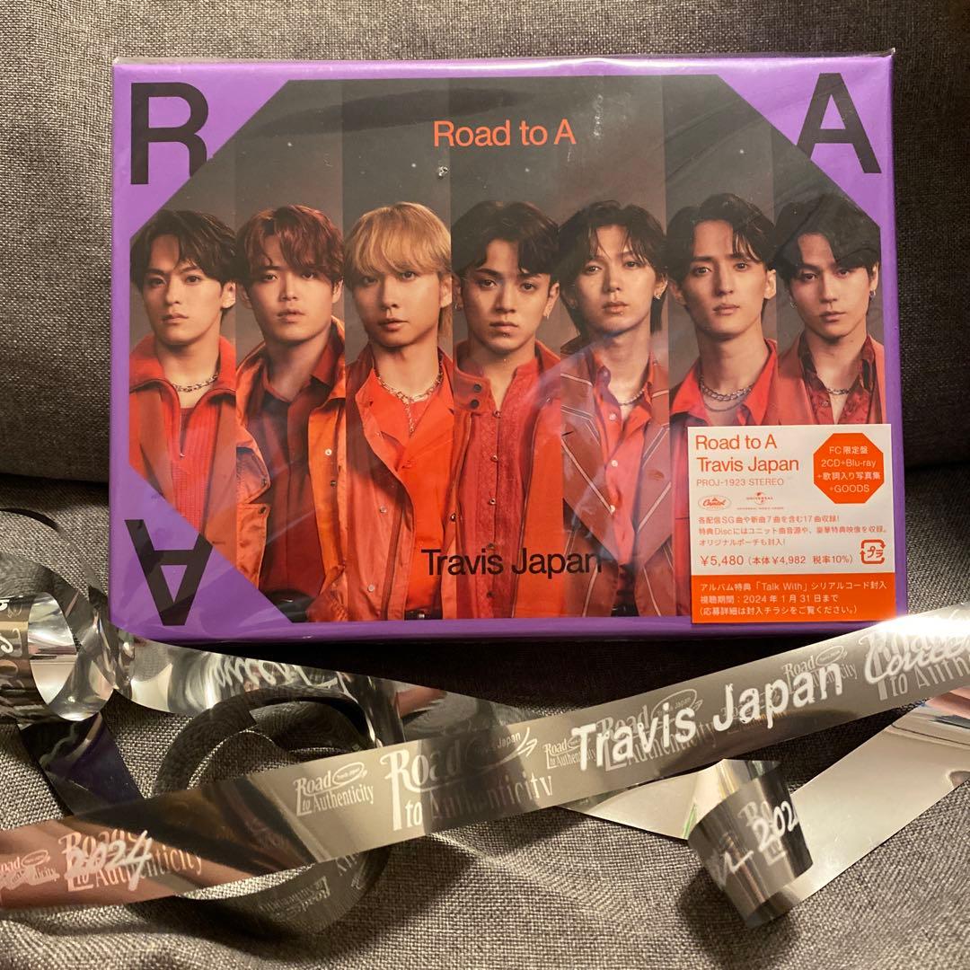 TravisJapan Road to A FC限定盤 2CD+Blu-ray