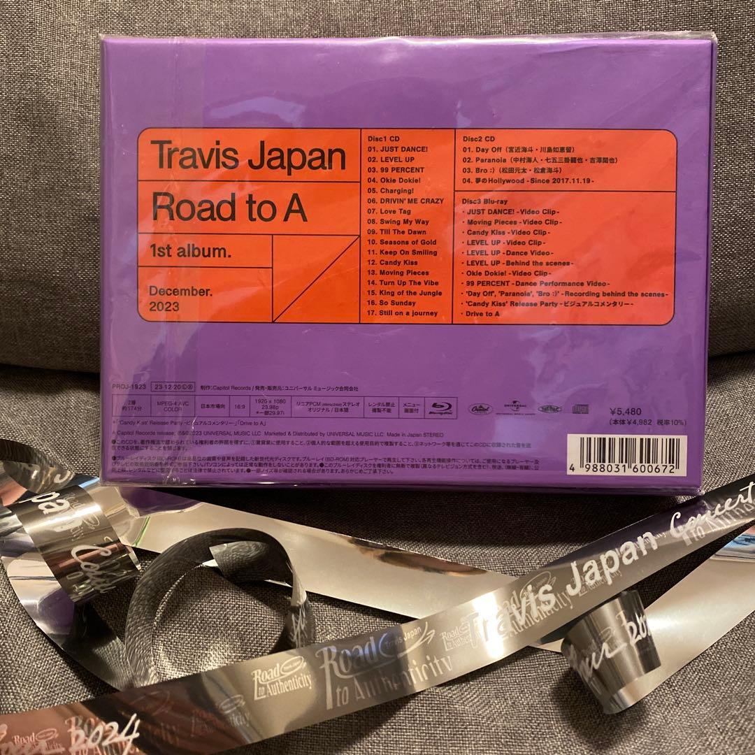 TravisJapan Road to A FC限定盤 2CD+Blu-ray