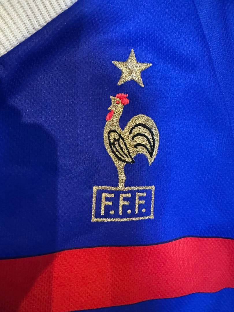 正規品 98/00 フランス代表 ユニフォーム ジダン　Lサイズ