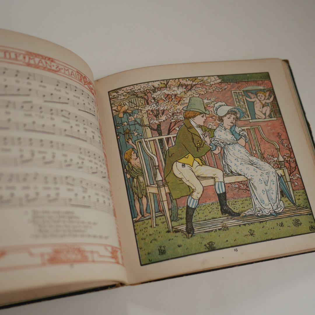 The Baby's Bouquet 1879年 絵本 イギリス 洋書 初版本