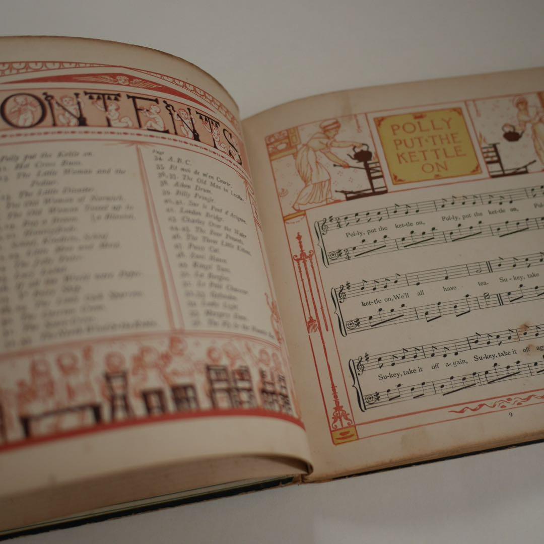 The Baby's Bouquet 1879年 絵本 イギリス 洋書 初版本