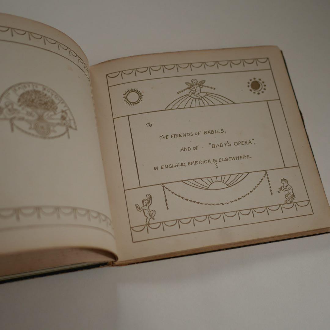 The Baby's Bouquet 1879年 絵本 イギリス 洋書 初版本