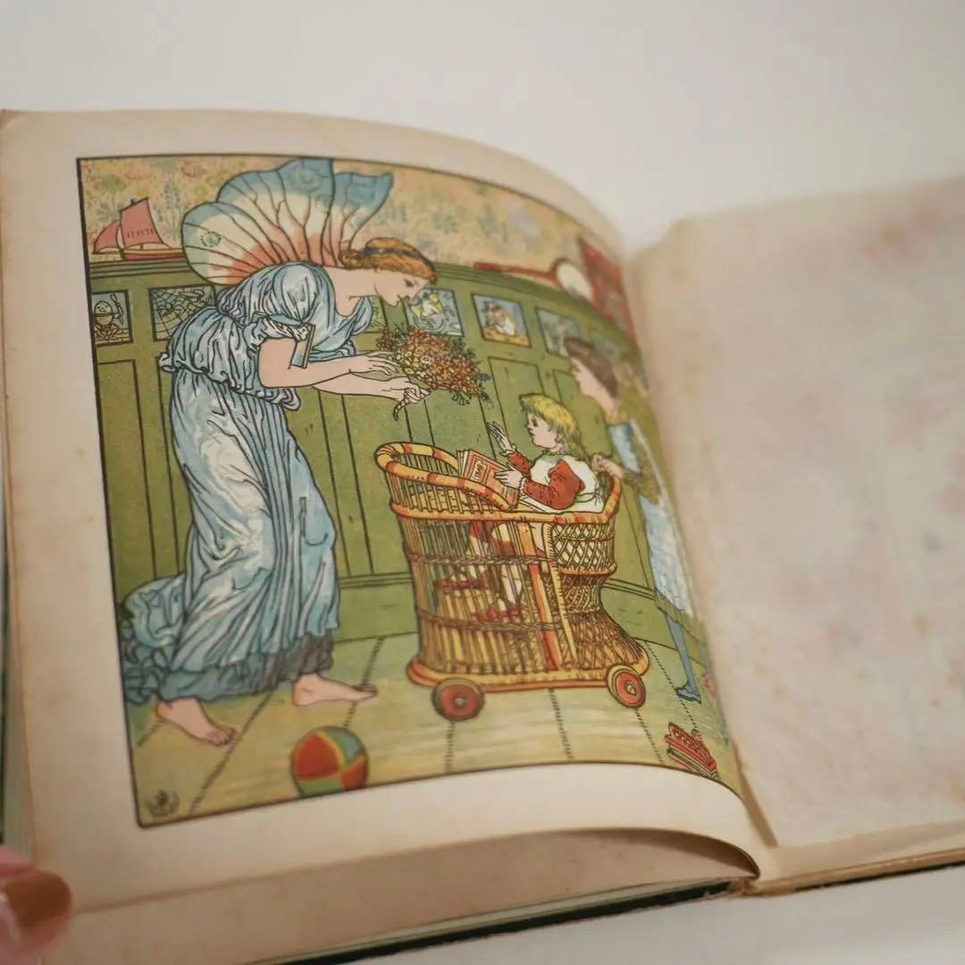 The Baby's Bouquet 1879年 絵本 イギリス 洋書 初版本