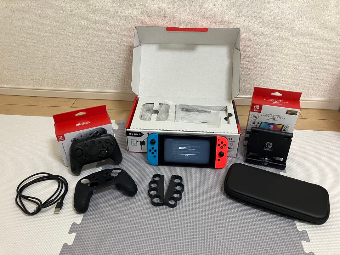 Nintendo Switch本体 プロコンなどセット売り