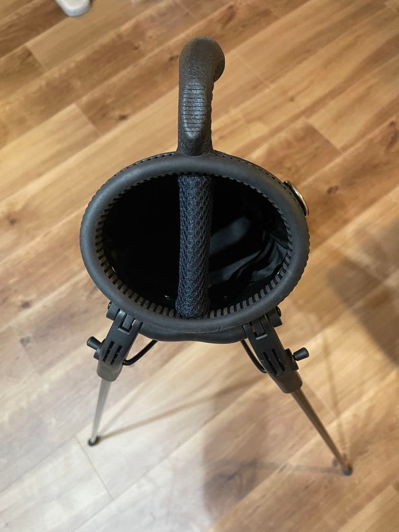 【美品】PEARLY GATES セルフスタンドサブバッグ ネイビー