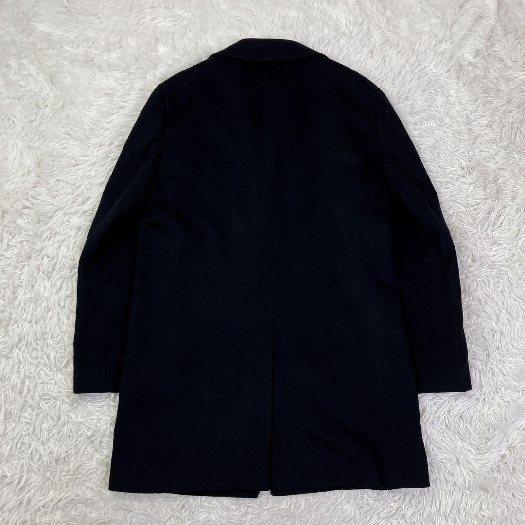 RING JACKETリングジャケット　カシミヤ混チェスターコート　48