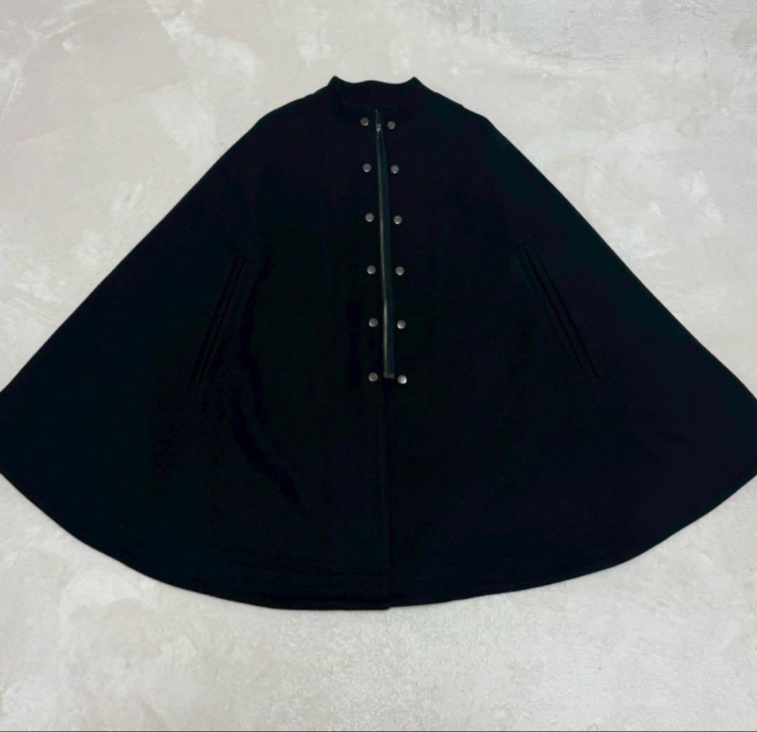 ゆき極美品！MARY QUANT マリークワントアーカイブポンチョコートM