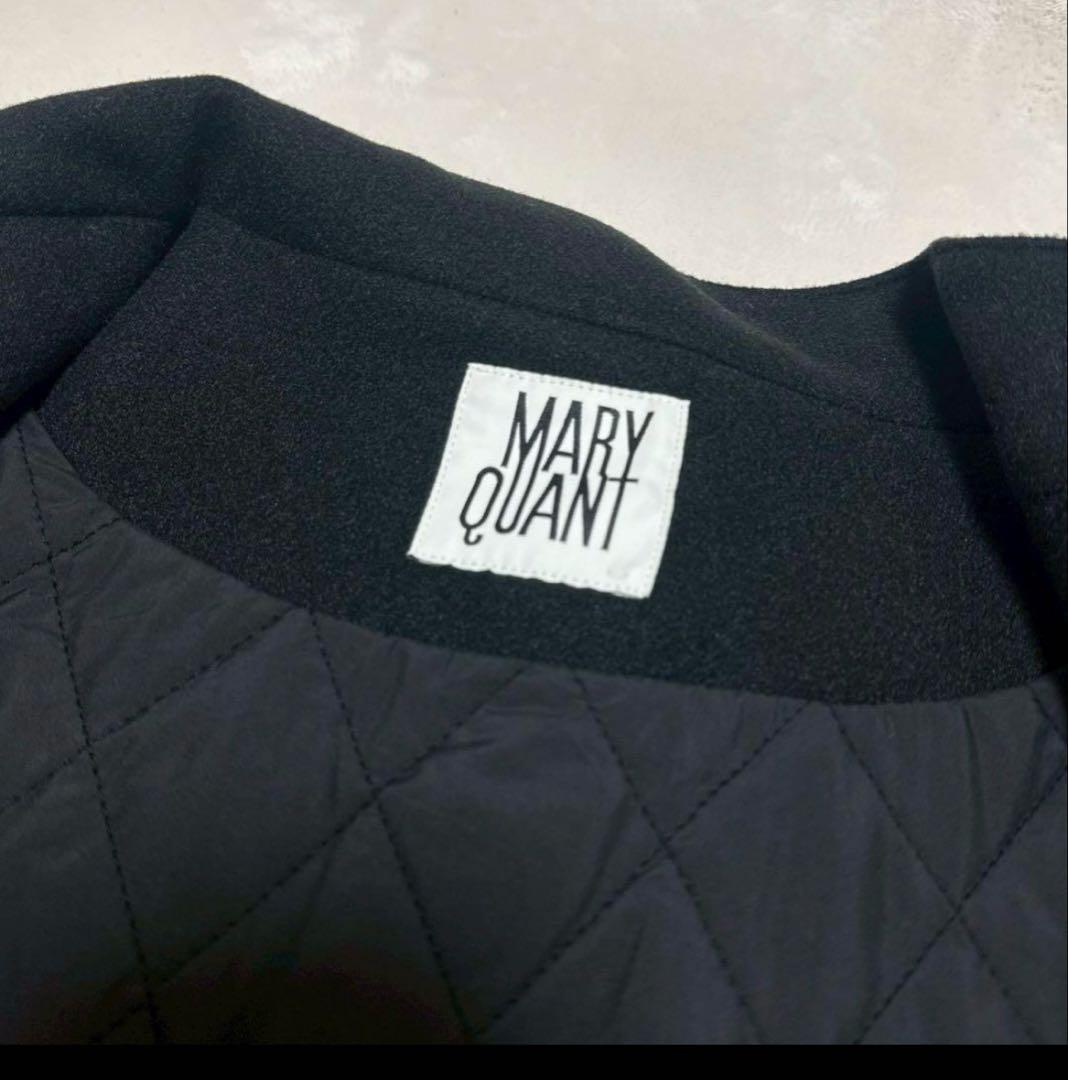 ゆき極美品！MARY QUANT マリークワントアーカイブポンチョコートM