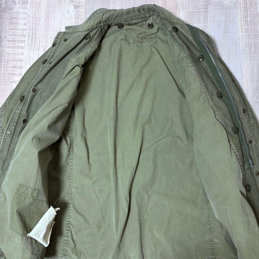 【初期型 米軍実物】50s US.ARMY M-51 CROWN製 アルミジップ