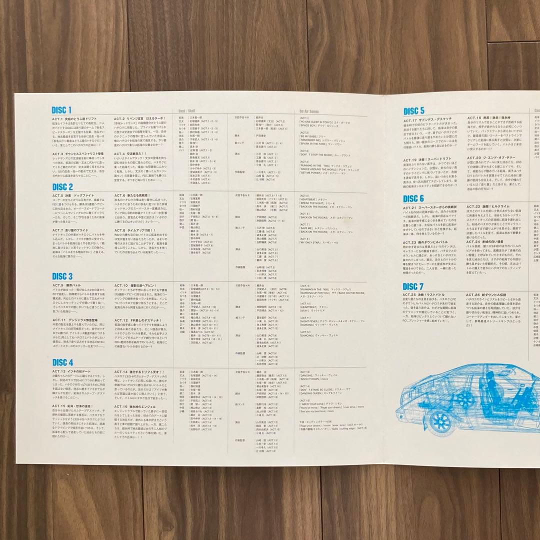 イニシャルD 頭文字D レーザーディスク 「頭文字D」最速LD-BOX SET