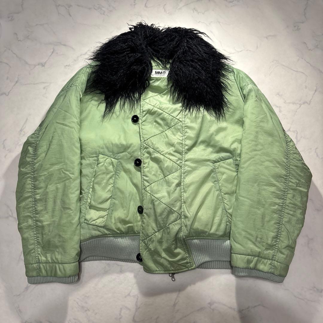 ジャケット・アウター 18AW MM6 Maison Margiela N-2B fur jacket