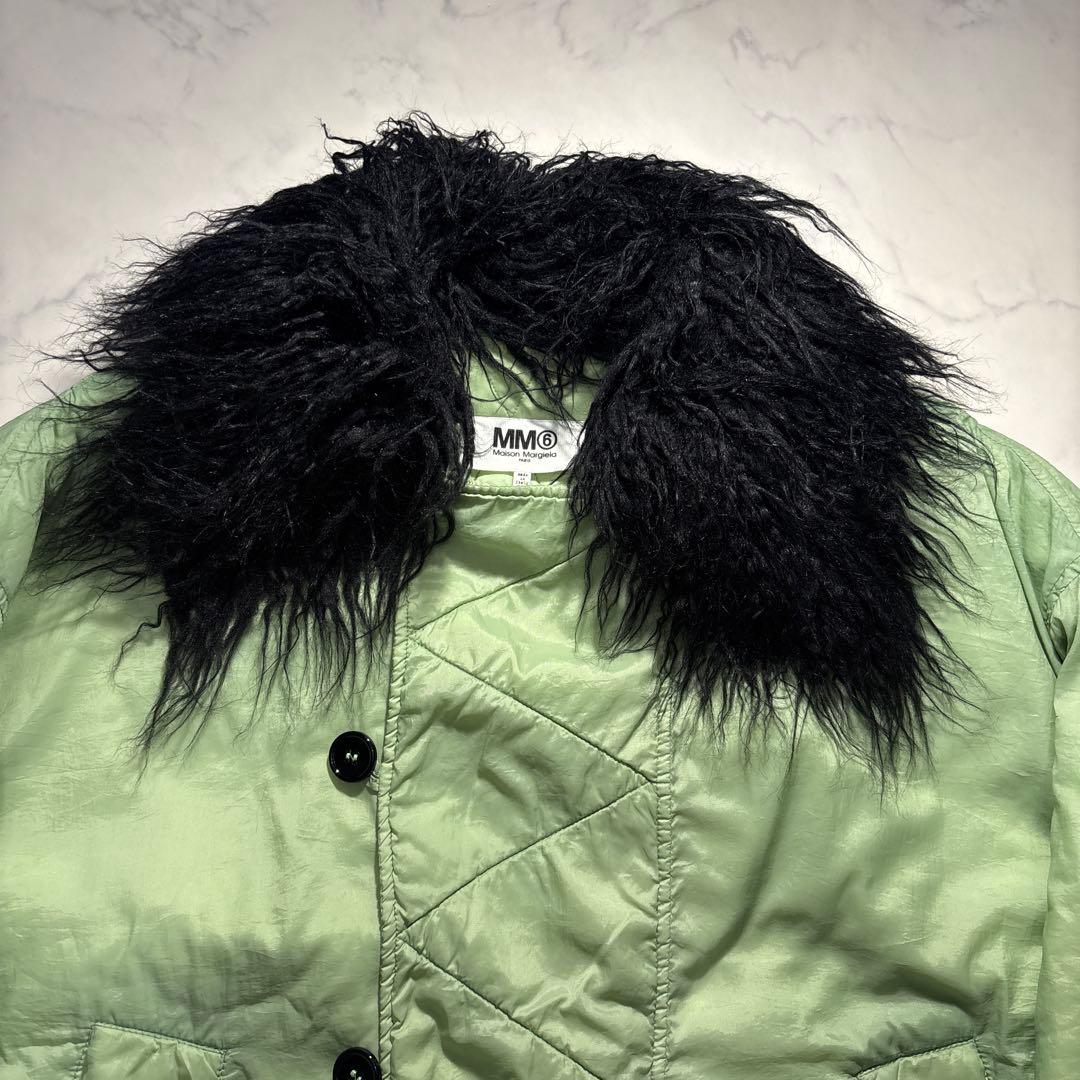 ジャケット・アウター 18AW MM6 Maison Margiela N-2B fur jacket