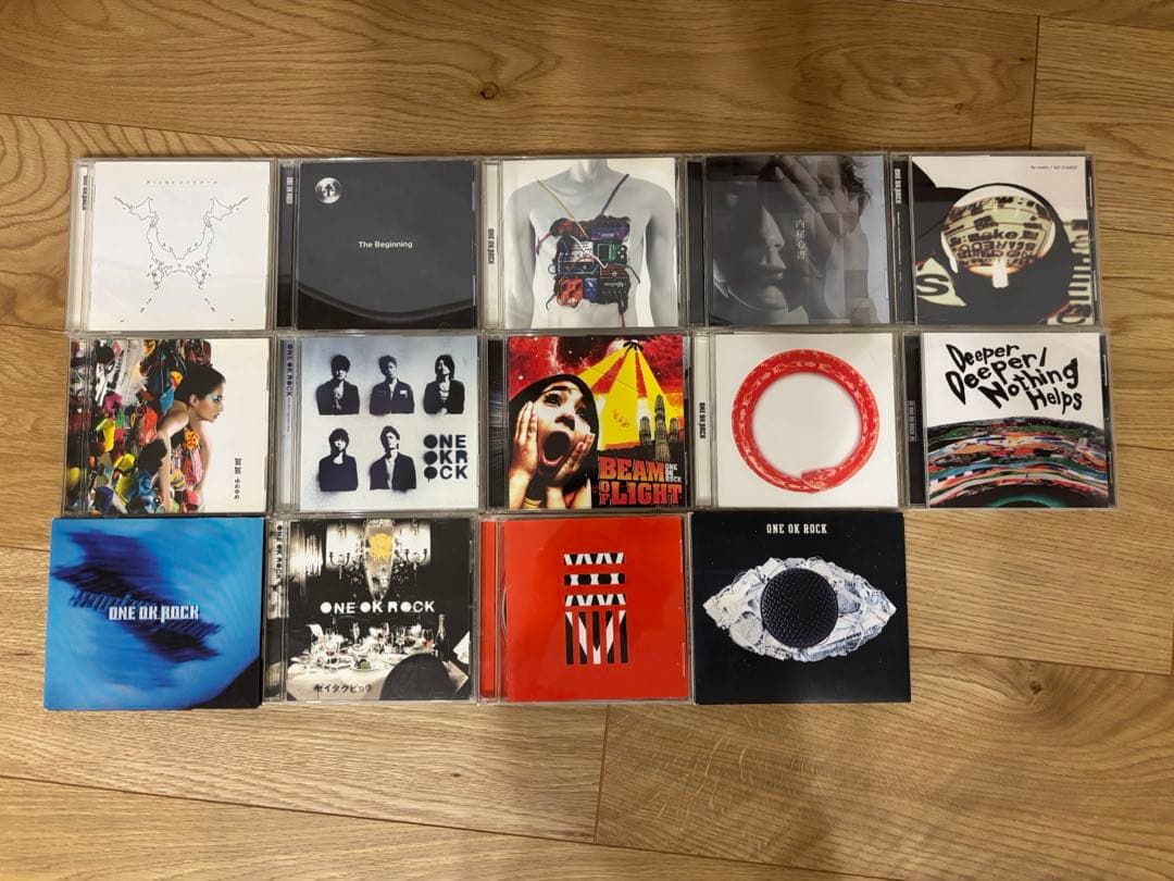 one ok rock シングル/アルバム　CD