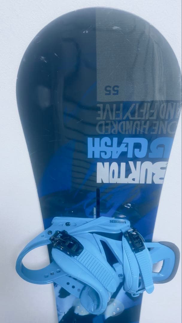 Burton Clashスノーボードバインディング付き+バッグ