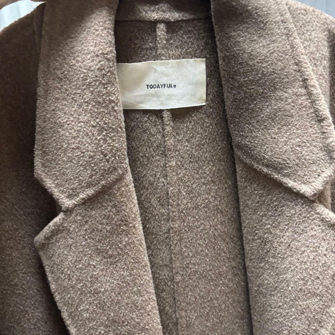 【TODAYFUL】Wool Over Coat ウールオーバーコート