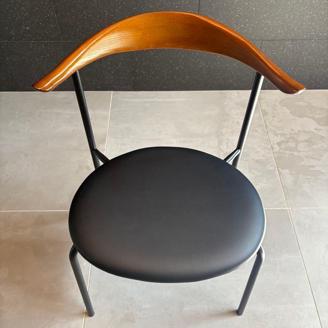 値下げ！2脚 ブルホーンチェア ハンスJウェグナー デザイナーズダイニング椅子②