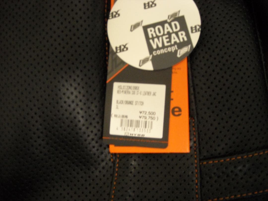 【新品】HYOD パンチングメッシュ ミネルバ　3Ｌサイズ　ブラック/オレンジ