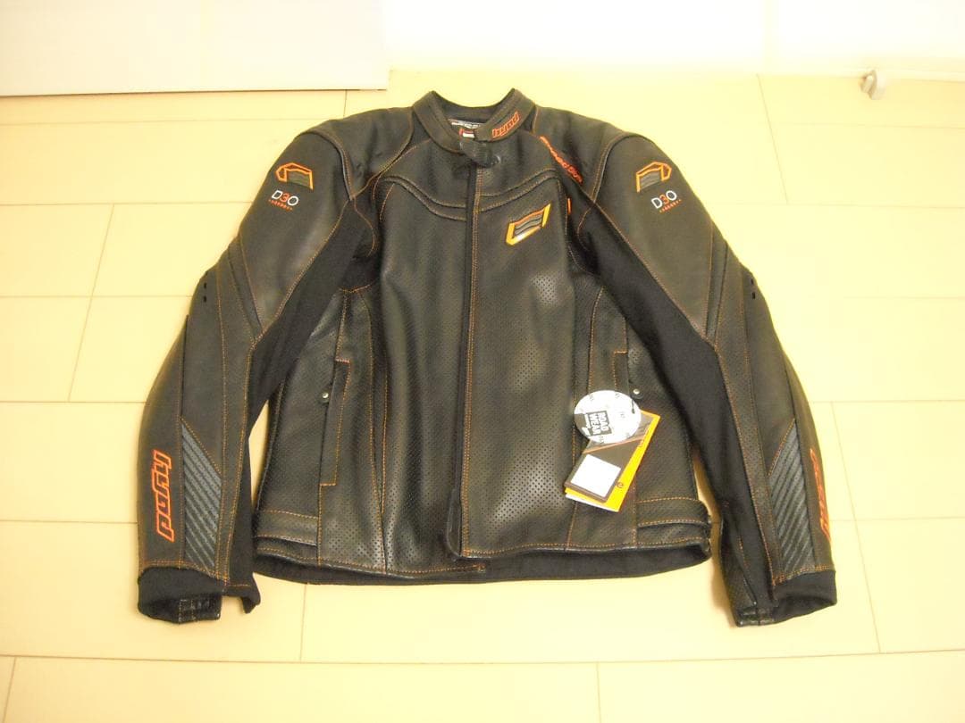 【新品】HYOD パンチングメッシュ ミネルバ　3Ｌサイズ　ブラック/オレンジ