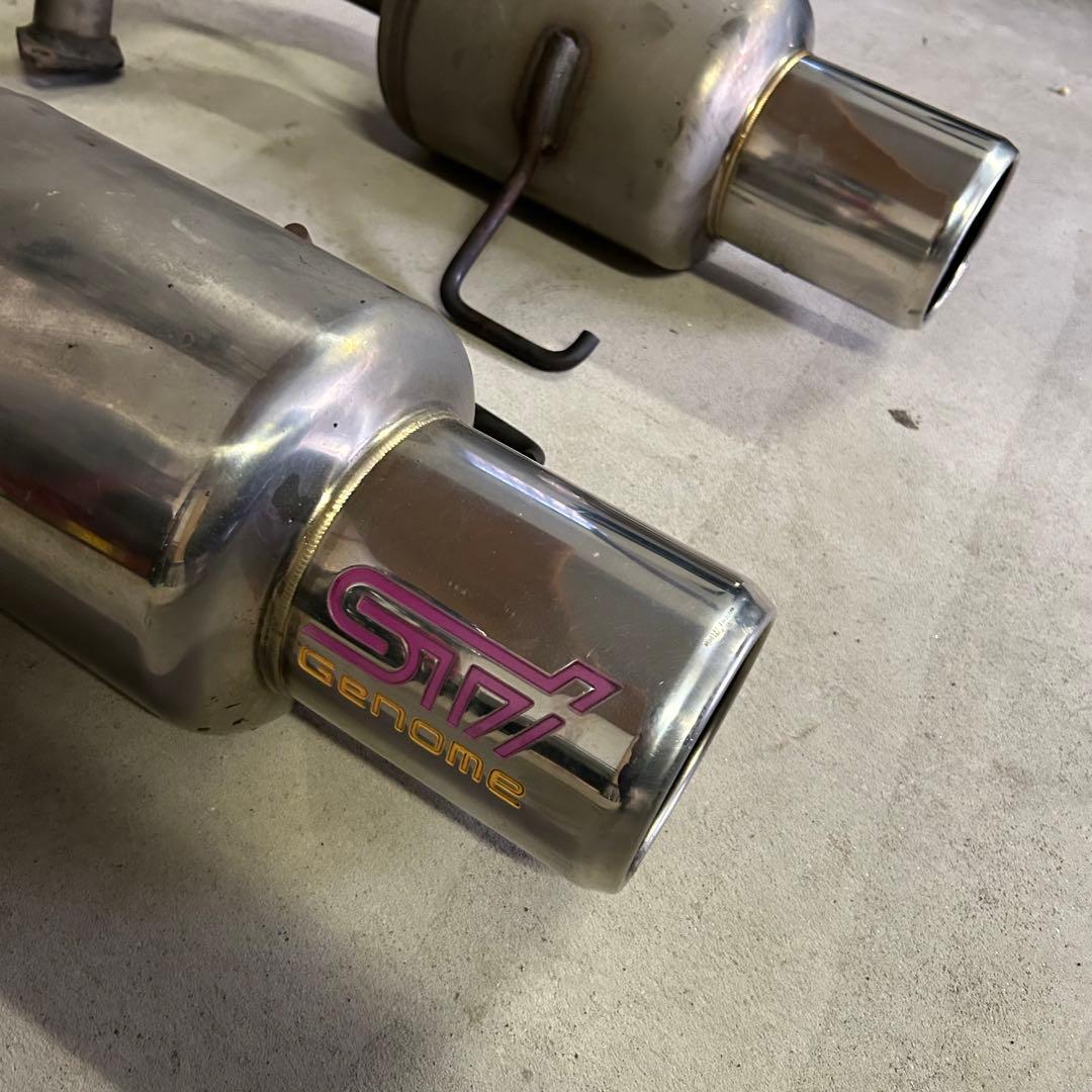 レガシィBL5 STIゲノムマフラー