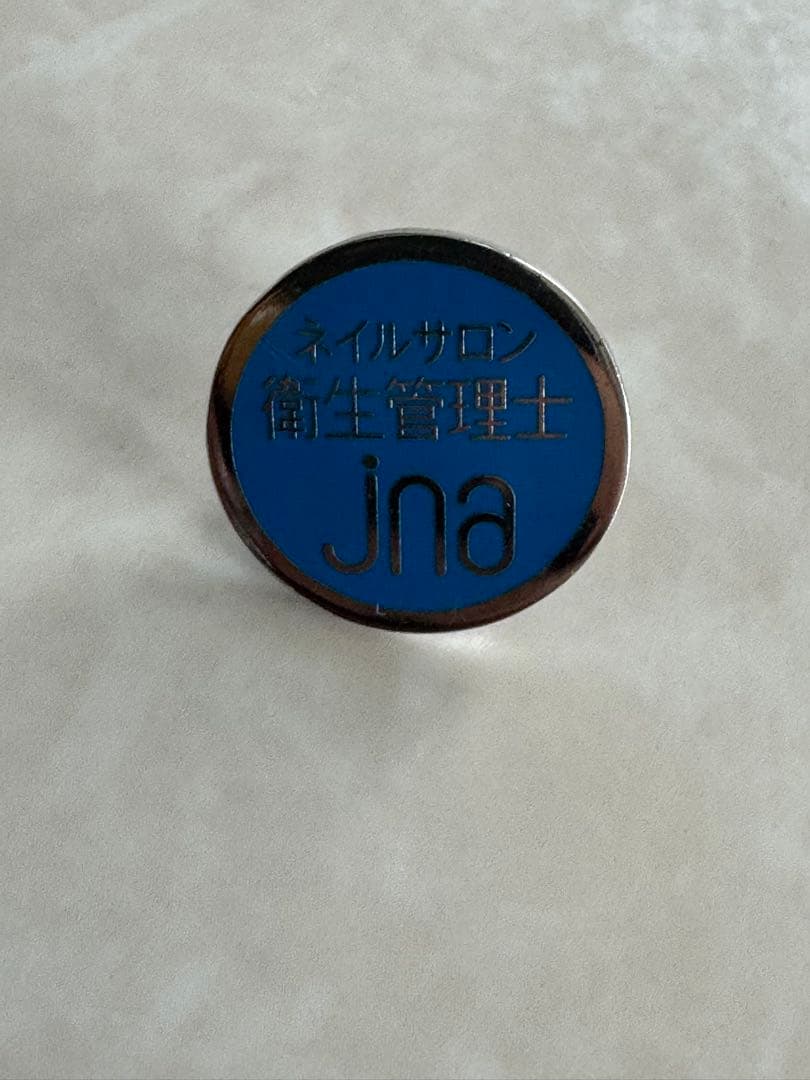 JNA ピンバッチ リボン型　プロネイル用