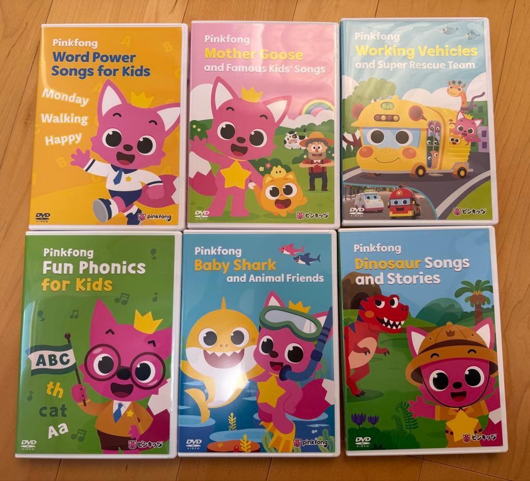 ピンキッズ DVDセット 6枚組　新品