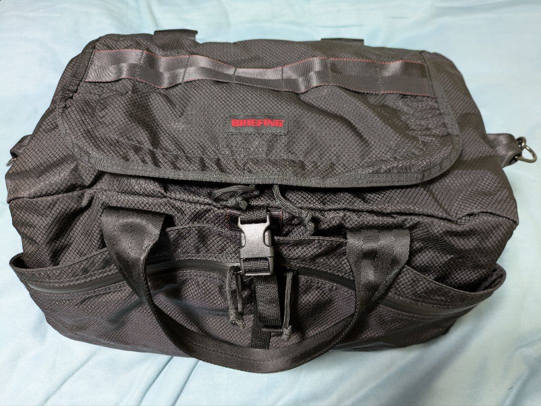 土日限定値下げ32000→29000 ブリーフィング ダッフルバッグ ブラック