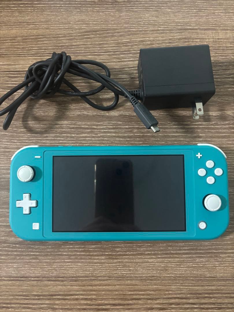 Nintendo Switch Lite ターコイズ 本体１つ　充電器付き