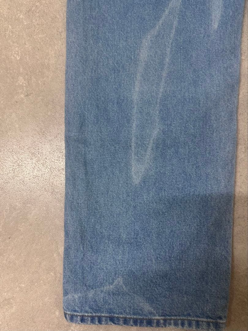 色落ち抜群 Carhartt ダブルニーペインターパンツ デニム 33x32