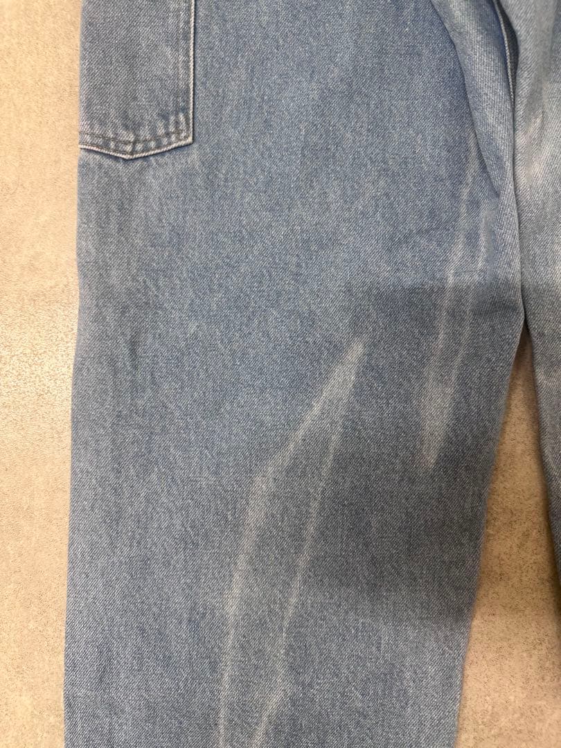 色落ち抜群 Carhartt ダブルニーペインターパンツ デニム 33x32