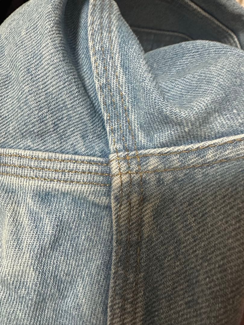 色落ち抜群 Carhartt ダブルニーペインターパンツ デニム 33x32