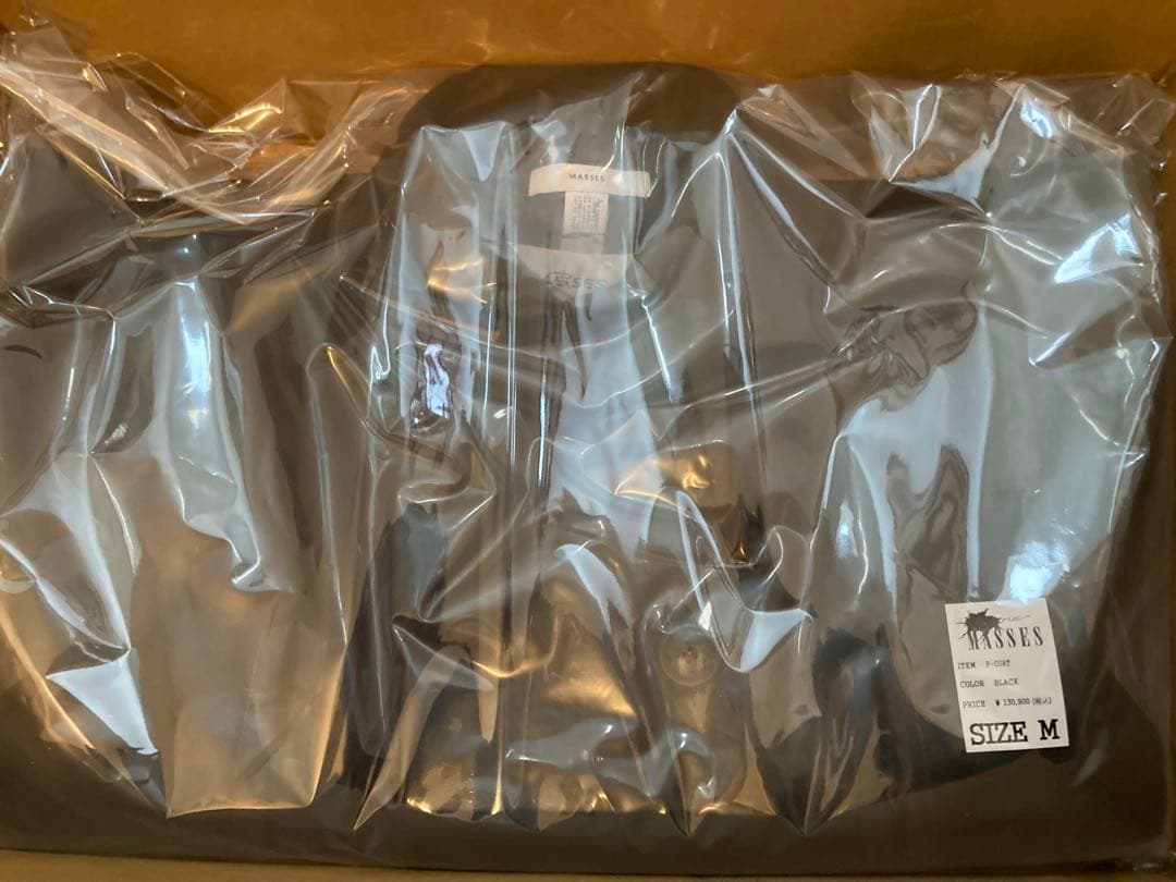 新品 MASSES P-COAT Mサイズ マシス ピーコート キムタク着