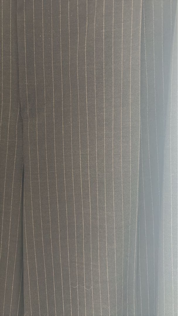 H beauty&yonth ストライプ ワイドスラックス