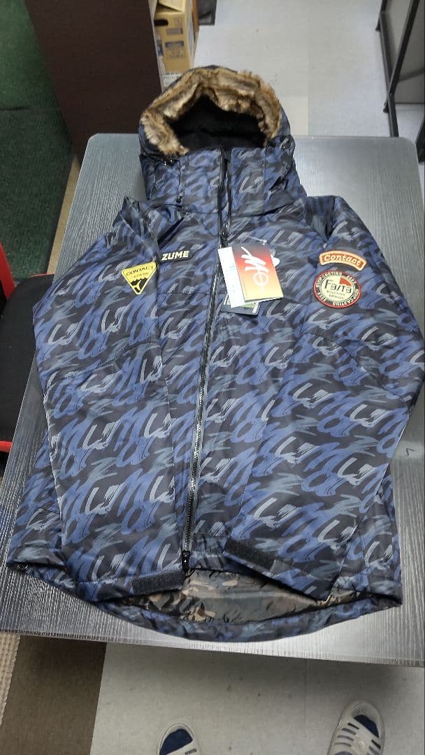 MAZUME 迷彩フィッシングスーツ Lサイズ